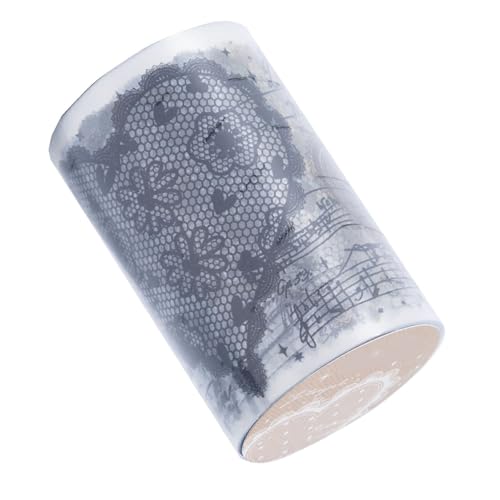 Lace Heart Washi Tape, Elegantes Design, Vielseitige Verwendung, Langlebiges Material, Bastelmittel, Journaling, Scrapbooking, für DIY -Kunsthandwerk und Kunst von Qcwwy