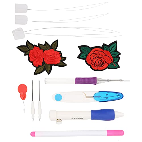 Magics Stickereien, Linderung Druck, Stickernadel -Kit, Hochwertiges Material, Leicht zu Tragen, Edelstahl -Pizzaschneider DIY Handwerksstickkits mit Aufbewahrungsbox, Magics Stickereien, Linderung Druck, Stickernadel -Kit, Hochwertiges Material, Leicht zu Tragen, Edelstahl -Pizzaschneider DIY Handwerksstickkits mit Aufbewahrungsbox, von Qcwwy