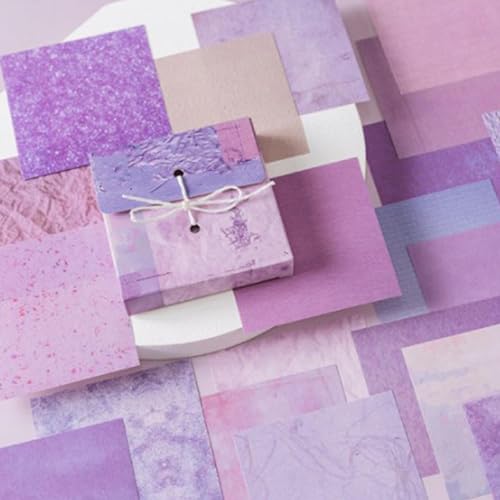 Memopapier, Retro Laboratory Series Memo Paper mit Premium Leichtgewicht (PURPLE) von Qcwwy