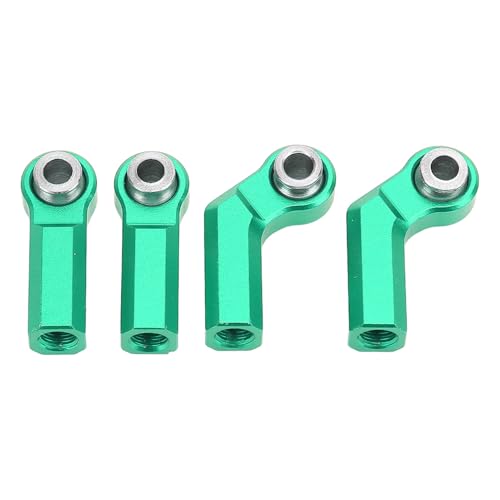 Metallkugeldichtungen, 4 Stück, für 1/10 RC Car M4 File, CW-Design, exakte Steuerverbindungsplatten, ersetzt alte Teile, einfache Installation (rot) (Grün) von Qcwwy