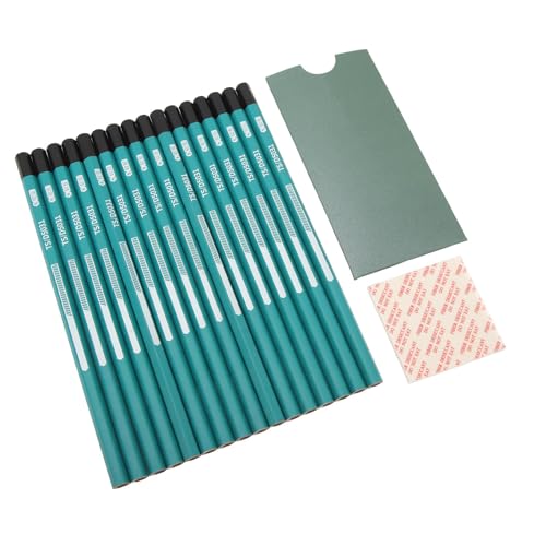 Qcwwy 16-teiliger Kohlestift Zum Zeichnen, Skizzieren, Graphitstifte, Schattieren, Färben, Kunst, Weiche Kohlestifte, Malzubehör für Anfänger, Professionelle Künstler (Weiche Holzkohle) von Qcwwy