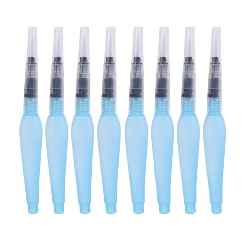 Qcwwy 8 PCs Aquarell Pinselstifte, Multi Purpose Artist Grade Aquarell Pinsel Nachfüllbare Wasserfarbe Pinsel Stiftkunst Zeichnungskünstler Farbversorgungen Aquarell Tinte Farbe Qcwwy 8 PCs Aquarell Pinselstifte, Multi Purpose Artist Grade Aquarell Pinsel Nachfüllbare Wasserfarbe Pinsel Stiftkunst Zeichnungskünstler Farbversorgungen Aquarell Tinte Farbe von Qcwwy