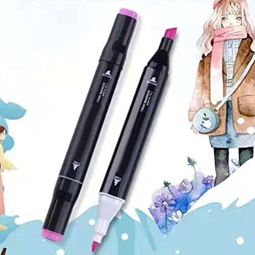 Qcwwy Cololoop -Zeichnungsmarkierungen Doppel -Tipp Marker 60 Farben Tragbare Cololoop Kunstmarkierungen Zeichnen Design Marker Animationsdesign Markierungsstift für Anfänger und Fachkräfte Malerei Qcwwy Cololoop -Zeichnungsmarkierungen Doppel -Tipp Marker 60 Farben Tragbare Cololoop Kunstmarkierungen Zeichnen Design Marker Animationsdesign Markierungsstift für Anfänger und Fachkräfte Malerei von Qcwwy