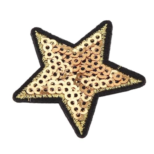 Qcwwy DIY Lectined Star Patch Einzigartige Dekorationsbekleidungszubehör Qcwwy DIY Lectined Star Patch Einzigartige Dekorationsbekleidungszubehör von Qcwwy