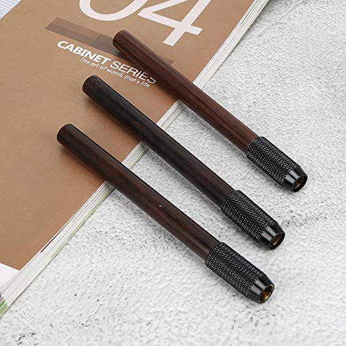 Qcwwy Einfach zu Verwendende Stifte, die in Holzbleistift-Extenders Zur Genauen Kontrolle Beigebracht Werden, um Beim Gebrauch eine Präzise Kontrolle zu (Drei Packungen) von Qcwwy