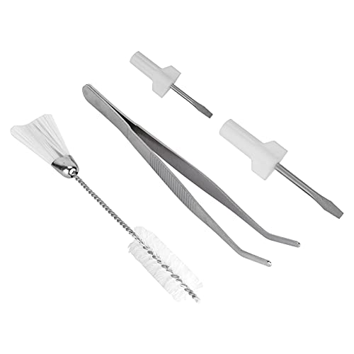 Qcwwy Essentielle Reinigungswerkzeuge für Nähmaschinen - 4 -teiliges Kit Zum Reinigen und Aufrechterhalten von Nähmaschinen Umfasst Doppelte Pinsel, Schraubendreher und Pinzettenräume Qcwwy Essentielle Reinigungswerkzeuge für Nähmaschinen - 4 -teiliges Kit Zum Reinigen und Aufrechterhalten von Nähmaschinen Umfasst Doppelte Pinsel, Schraubendreher und Pinzettenräume von Qcwwy