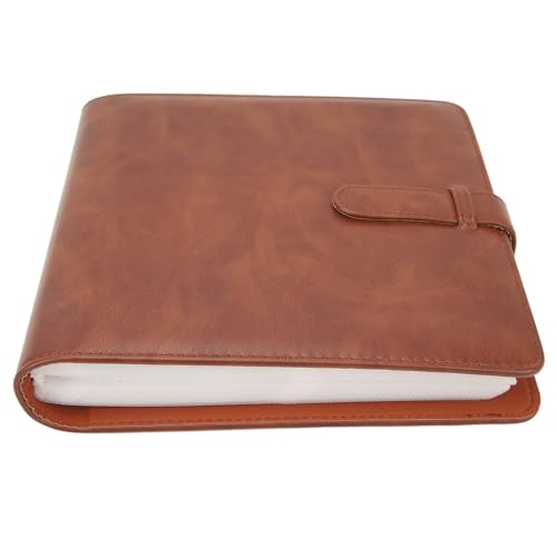 Qcwwy Fotoalbum Bildalbum Buch, Großer Kapazitätsfotoalbum für 3 -Zoll (BROWN) von Qcwwy