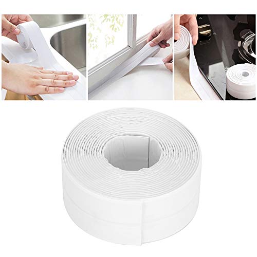 Qcwwy Haushalt Selbst Kleber Wandversiegelungsstreifen Klebeband Wasserdichtes Schimmelsicher für Badezimmer Küche Qcwwy Haushalt Selbst Kleber Wandversiegelungsstreifen Klebeband Wasserdichtes Schimmelsicher für Badezimmer Küche von Qcwwy
