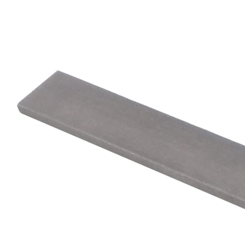 Qcwwy Hochwertige 8 -Zoll -Flachmühlen Stahldatei für Metallformung für Garagen, Fabriken und Technik (8-Zoll-feine Zähne flache Datei mit Griff) von Qcwwy