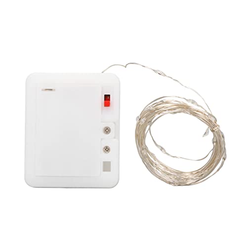 Qcwwy LED Music String Lichter, Weihnachts -Dekorationslicht -String -Musik Synchronisation Feenleuchte Musik Stringlicht für Terrasse Gartendekoration Innenhältes (buntes Licht) von Qcwwy