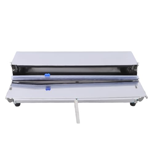 Qcwwy Manuelles Lebensmittelverpackungsfilmspender, 304 Edelstahl Stretch Film Packing Wrapper Machine Schaltfilm von Qcwwy
