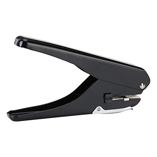 Qcwwy Manuelles Loch Puncher Präzise Papierschlitz -Stanzmaschine für Home Office School, Eisenschwarz 1 X Hole Puncher Qcwwy Manuelles Loch Puncher Präzise Papierschlitz -Stanzmaschine für Home Office School, Eisenschwarz 1 X Hole Puncher von Qcwwy