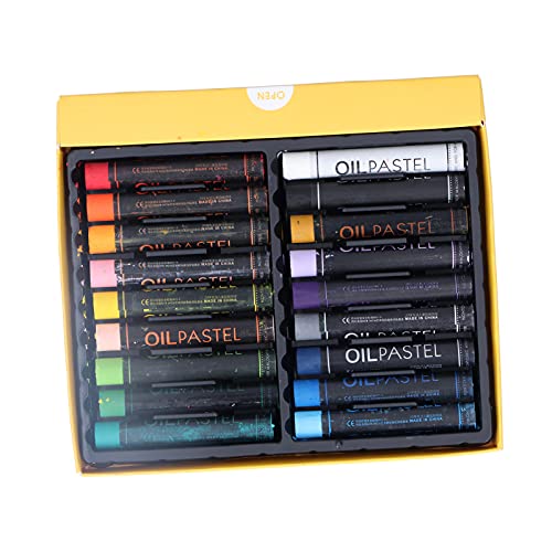 Qcwwy Multicolor -Buntstifte, Reichhaltige Farben, Einfach zu Bedienende Ölpastelle Ölpastelle Kinderstudentische Setzen Sie Beste Geschenke, Weit Verbreitete Anwendungen, mit Porträtlandschaft, (18 Qcwwy Multicolor -Buntstifte, Reichhaltige Farben, Einfach zu Bedienende Ölpastelle Ölpastelle Kinderstudentische Setzen Sie Beste Geschenke, Weit Verbreitete Anwendungen, mit Porträtlandschaft, (18 von Qcwwy