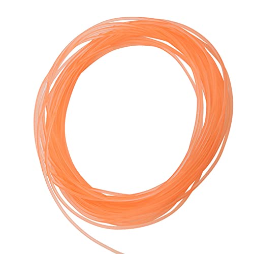 Qcwwy Orange Polyurethan Rundgürtel, Verschleiß und Wirkungsbeständig für das Antriebsgetriebe, Geeignet für Spinnmaschine und Antriebsmotor (#3) von Qcwwy