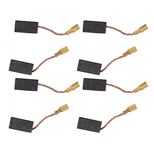 Qcwwy Premium Copper Carbon Motor Pinsel 5x8x15mm Langlebig für den Langzeitgebrauch 20pcs für Elektro -Werkzeugbenutzer Qcwwy Premium Copper Carbon Motor Pinsel 5x8x15mm Langlebig für den Langzeitgebrauch 20pcs für Elektro -Werkzeugbenutzer von Qcwwy