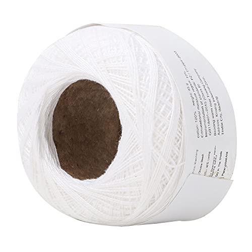 Qcwwy Strickutensilien, Feuchtigkeitsaufnahme, weich und glatt, leicht zu reinigen, UV-Schutz, gesund, geeignet zum Häkeln, Sticken, Nähen, Dekorieren, Baumwollspitze Qcwwy Strickutensilien, Feuchtigkeitsaufnahme, weich und glatt, leicht zu reinigen, UV-Schutz, gesund, geeignet zum Häkeln, Sticken, Nähen, Dekorieren, Baumwollspitze von Qcwwy