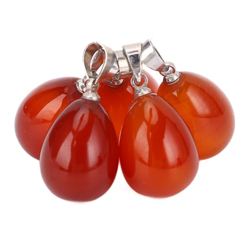 Qcwwy Vintage Achate Stone Wendant Kit, 5 PCs. Hängende Dekoration für Schmuckproduktion, Geeignet für Halsketten, Armbandohrringe, Keyboards, Vielseitige Bestandsbestände von Kunsthandwerk von Qcwwy