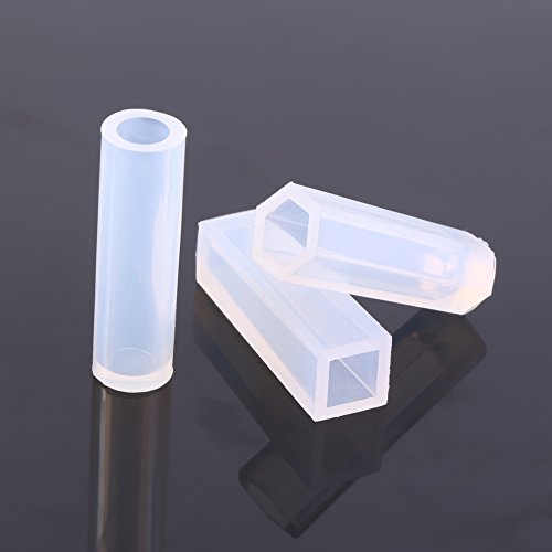 Qcwwy Wiederverwendbares Silikon -Anhänger -Schimmelpilz Set Zum Herstellen von Harzohrringen Halskettenschlüsselkettenschmuck (3 PCs) Heuchtigkeit von Qcwwy