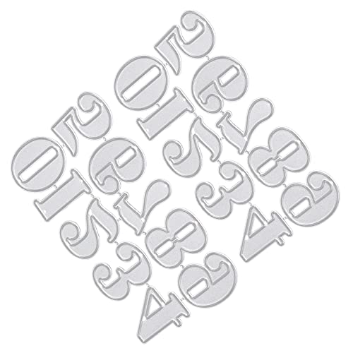 Schulbedarf, Stanzschablonen, Stanzformen, DIY, Album, Karte, Dekoration für DIY, Scrapbooking, Herstellung, 2 Stück von Qcwwy