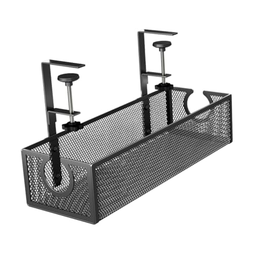 Generic Kabelmanagement unter Der Schreibtischablage, Kabelorganisationsbox, Kabelmanagement, Einfach zu Installierender Organizer für Home, Schwarz Generic Kabelmanagement unter Der Schreibtischablage, Kabelorganisationsbox, Kabelmanagement, Einfach zu Installierender Organizer für Home, Schwarz von Qectial