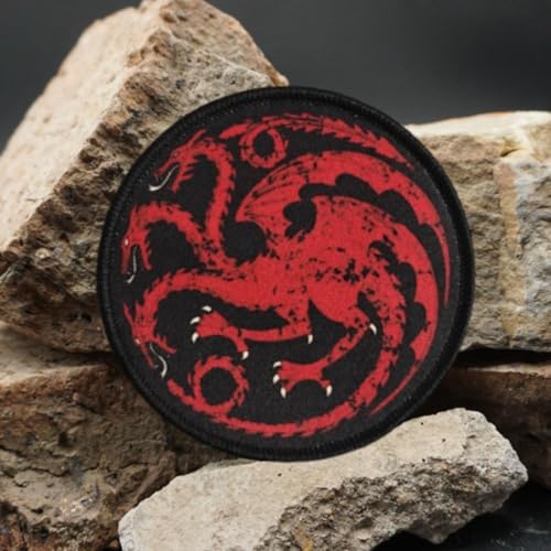 Klett Patch,"Böser Drachef" Patches Klett,Taktisches Militärisches Patch-Abzeichen, DIY Kleidung Jacke Rucksack Hut Dekoration Klettpatches, Ausgestattet Mit Klettverschluss Klett Patch,"Böser Drachef" Patches Klett,Taktisches Militärisches Patch-Abzeichen, DIY Kleidung Jacke Rucksack Hut Dekoration Klettpatches, Ausgestattet Mit Klettverschluss von Qeuufieu