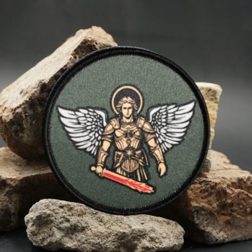 Klett Patch,"Erzengel" Patches Klett, Taktisches Militärisches Patch-Abzeichen, DIY Kleidung Jacke Rucksack Hut Dekoration Klettpatches, Ausgestattet Mit Klettverschluss Klett Patch,"Erzengel" Patches Klett, Taktisches Militärisches Patch-Abzeichen, DIY Kleidung Jacke Rucksack Hut Dekoration Klettpatches, Ausgestattet Mit Klettverschluss von Qeuufieu