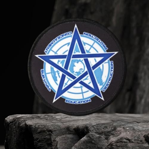Klett Patch, Global Paranormal Union Patches Klett, GOC Taktisches Militärisches Patch-Abzeichen, DIY Kleidung Jacke Rucksack Hut Dekoration Klettpatches, Ausgestattet Mit Klettverschluss von Qeuufieu