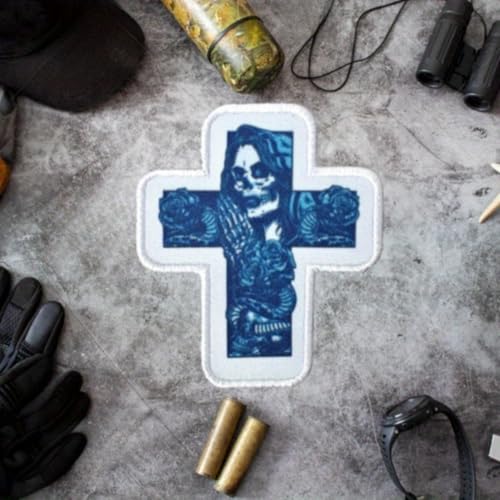 Klett Patch,"Kreuzschädel" Patches Klett, Lustig Taktisches Patch-Abzeichen, DIY Kleidung Jacke Rucksack Hut Dekoration Klettpatches, Ausgestattet Mit Klettverschluss Klett Patch,"Kreuzschädel" Patches Klett, Lustig Taktisches Patch-Abzeichen, DIY Kleidung Jacke Rucksack Hut Dekoration Klettpatches, Ausgestattet Mit Klettverschluss von Qeuufieu