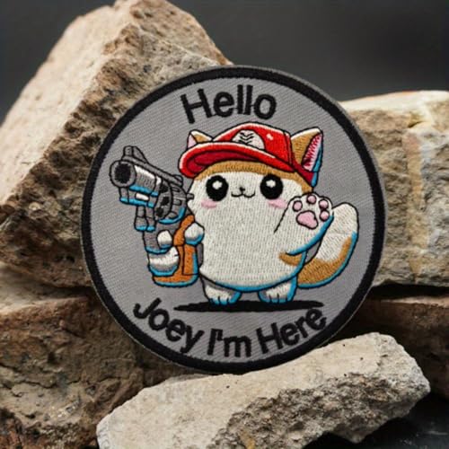 Klett Patch,"Taktische Katze"Patches Klett,Taktisches Stickerei Patch-Abzeichen, DIY Kleidung Jacke Rucksack Hut Dekoration Klettpatches, Ausgestattet Mit Klettverschluss Klett Patch,"Taktische Katze"Patches Klett,Taktisches Stickerei Patch-Abzeichen, DIY Kleidung Jacke Rucksack Hut Dekoration Klettpatches, Ausgestattet Mit Klettverschluss von Qeuufieu
