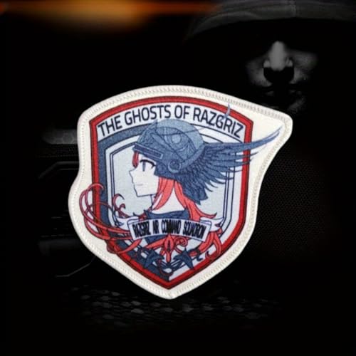 Klett Patch,"Taktisches Mädchen"Patches Klett, Anime Taktisches Militärisches Patch-Abzeichen, DIY Kleidung Jacke Rucksack Hut Dekoration Klettpatches, Ausgestattet Mit Klettverschluss von Qeuufieu