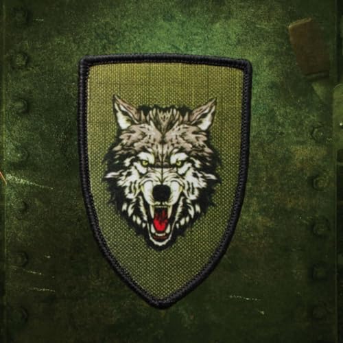 Klett Patch, Wolfskönig Patches Klett, Taktisches Militärisches Patch-Abzeichen, DIY Kleidung Jacke Rucksack Hut Dekoration Klettpatches, Ausgestattet Mit Klettverschluss Klett Patch, Wolfskönig Patches Klett, Taktisches Militärisches Patch-Abzeichen, DIY Kleidung Jacke Rucksack Hut Dekoration Klettpatches, Ausgestattet Mit Klettverschluss von Qeuufieu
