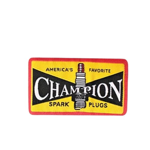 Klett Patch,Champion Weben Patches Klett, Taktisches Militärisches Patch-Abzeichen, DIY Kleidung Jacke Rucksack Hut Dekoration Klettpatches, Ausgestattet Mit Klettverschluss von Qeuufieu