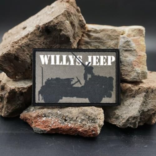 Klett Patch,Jeep Patches Klett, Taktisches Militärisches Patch-Abzeichen, DIY Kleidung Jacke Rucksack Hut Dekoration Klettpatches, Ausgestattet Mit Klettverschluss Klett Patch,Jeep Patches Klett, Taktisches Militärisches Patch-Abzeichen, DIY Kleidung Jacke Rucksack Hut Dekoration Klettpatches, Ausgestattet Mit Klettverschluss von Qeuufieu