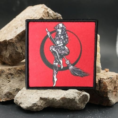 Klett Patch,Patches Klett,Taktisches Militärisches Patch-Abzeichen, DIY Kleidung Jacke Rucksack Hut Dekoration Klettpatches, Ausgestattet Mit Klettverschluss von Qeuufieu