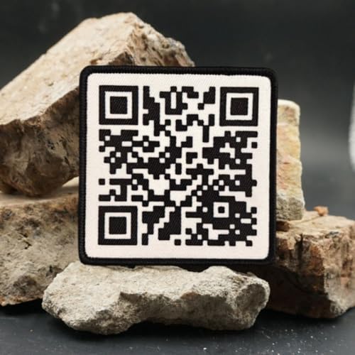Klett Patch,QR-Codes Patches Klett, Lustig Taktisches Militärisches Patch-Abzeichen, DIY Kleidung Jacke Rucksack Hut Dekoration Klettpatches, Ausgestattet Mit Klettverschluss Klett Patch,QR-Codes Patches Klett, Lustig Taktisches Militärisches Patch-Abzeichen, DIY Kleidung Jacke Rucksack Hut Dekoration Klettpatches, Ausgestattet Mit Klettverschluss von Qeuufieu
