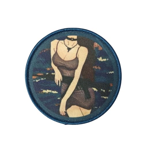 Qeuufieu Klett Patch, Anime Taktischer Patch, Gun Girl 191 Militärisches Moral Abzeichen, DIY Kleidung Rucksack Uniform Jacke Dekoration Qeuufieu Klett Patch, Anime Taktischer Patch, Gun Girl 191 Militärisches Moral Abzeichen, DIY Kleidung Rucksack Uniform Jacke Dekoration von Qeuufieu