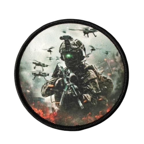 Qeuufieu Patches Klett, Militärischer Taktischer Kampfplan-Patch, Moral Abzeichen, DIY Dekorations für Außenbereich Kleidungs Rucksack Qeuufieu Patches Klett, Militärischer Taktischer Kampfplan-Patch, Moral Abzeichen, DIY Dekorations für Außenbereich Kleidungs Rucksack von Qeuufieu