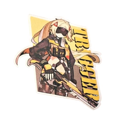 Qeuufieu Patches Klett Anime Patch, Kawaii Taktische Mädchen Militärische Moral Abzeichen, DIY Decoration Kleidung Rucksack Jacke hut, Mit klettverschluss von Qeuufieu