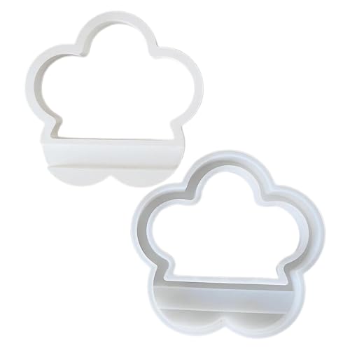 Qfdiwr Blumendekorationsform, Frühlingsblumen-Harzform, Silikonform, Hausdekoration, Silikonform, Epoxidharz, Cartoon-Dorfhaus, für von Qfdiwr