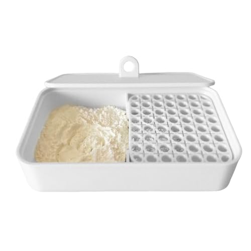 Qfdiwr Klopfbox aus Maisstärke, Modellierwerkzeuge, Ton-Tonbox, für Anfänger, Zubehör für Schmuckherstellung und Kunsthandwerkskulptur von Qfdiwr
