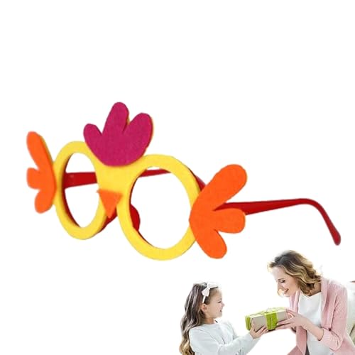 Qfdiwr -Party-Brille, Osterparty-Dekoration | Lustige Fotobooth-Requisiten mit Kükeneiern Hasenohren - Osterbrille und Zubehör für Osterparty Qfdiwr -Party-Brille, Osterparty-Dekoration | Lustige Fotobooth-Requisiten mit Kükeneiern Hasenohren - Osterbrille und Zubehör für Osterparty von Qfdiwr