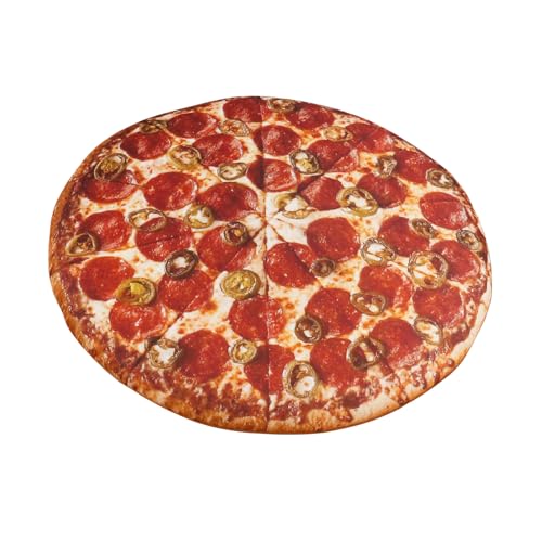 Qfdiwr Pizzahüte für Kinder,Pizzahüte für Erwachsene | Essenshüte Pizzakostüm Einzigartige | Lustige Partyspielzeug-Pizza-Partydekorationen, verrückter Hut für Halloween-Kostümparty von Qfdiwr