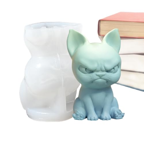 Qfdiwr Tier-Kerzenformen, Tierseifenformen, dreidimensionale Silikonseifenformen, Kunsthandwerk, wiederverwendbare Gipsformen für Heimdekoration, Qfdiwr Tier-Kerzenformen, Tierseifenformen, dreidimensionale Silikonseifenformen, Kunsthandwerk, wiederverwendbare Gipsformen für Heimdekoration, von Qfdiwr