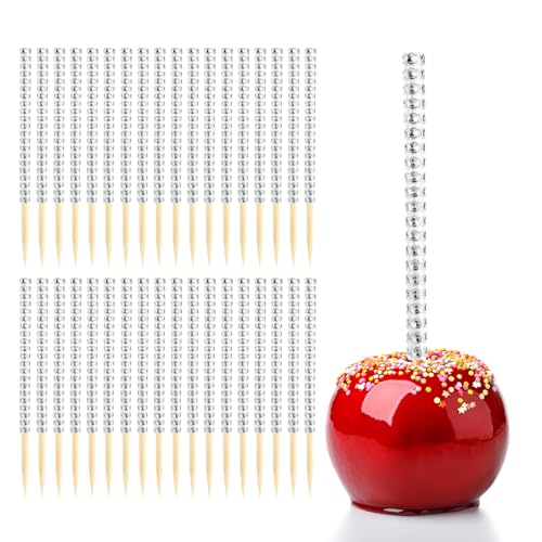 36 Stück Bling Candy Apfel Bambusstäbchen Silber Karamell Apfel Holz spitze Spieße Obst Leckereien Cake Pop Dekorative Stick mit Strass Diamant Mesh Wrap für Dessert Party Geburtstag Hochzeit 36 Stück Bling Candy Apfel Bambusstäbchen Silber Karamell Apfel Holz spitze Spieße Obst Leckereien Cake Pop Dekorative Stick mit Strass Diamant Mesh Wrap für Dessert Party Geburtstag Hochzeit von QfwdfcTrenz