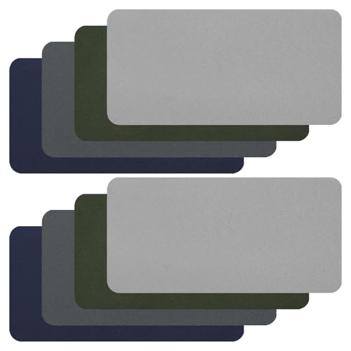 8 Stück 20*10cm Iron on Nylon Repair Patches Reparaturflicken aus Nylon zum Aufbügeln, wasserdichte Outdoor-Stoffflicken, Zeltflicken-Reparaturset, Stoffflicken für Kleidung, Daunenjacke, Zelttasche 8 Stück 20*10cm Iron on Nylon Repair Patches Reparaturflicken aus Nylon zum Aufbügeln, wasserdichte Outdoor-Stoffflicken, Zeltflicken-Reparaturset, Stoffflicken für Kleidung, Daunenjacke, Zelttasche von QfwdfcTrenz