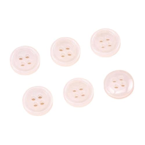 10mm/11,5mm/13mm/15mm/18mm Harzfarbene runde Knöpfe, Farbe 4, 18mm 10 Stück 10mm/11,5mm/13mm/15mm/18mm Harzfarbene runde Knöpfe, Farbe 4, 18mm 10 Stück von Qgsaghty