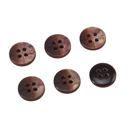 10mm/11mm/12,5mm runde kleine Harzknöpfe, Farbe 23, 10mm 20 Stück 10mm/11mm/12,5mm runde kleine Harzknöpfe, Farbe 23, 10mm 20 Stück von Qgsaghty
