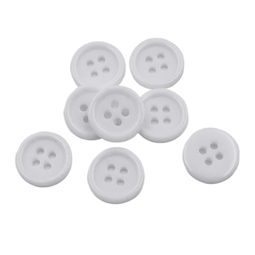 10mm/11mm/12mm/9mm Runde Harzknöpfe, Farbe 53, 10mm 10 Stück von Qgsaghty