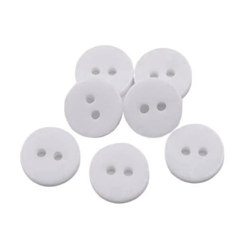 10mm/11mm/12mm/9mm Runde Harzknöpfe, Farbe 55, 9mm 10 Stück von Qgsaghty