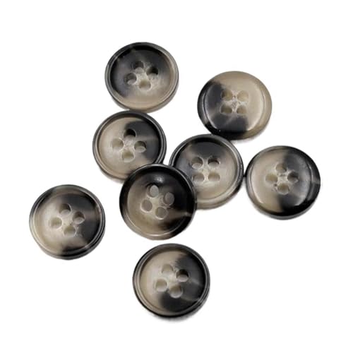 10mm/11mm/12mm/9mm Runde Harzknöpfe, Farbe 68, 12mm 10 Stück 10mm/11mm/12mm/9mm Runde Harzknöpfe, Farbe 68, 12mm 10 Stück von Qgsaghty
